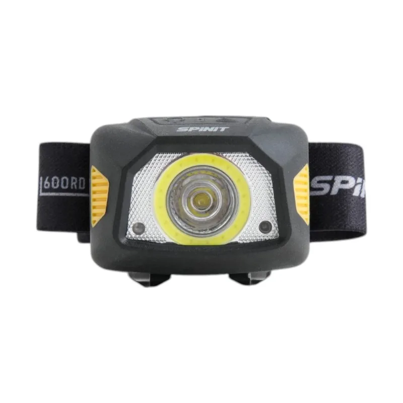 Linterna spinit vincha cabeza HL 600RD Sensor Recargable