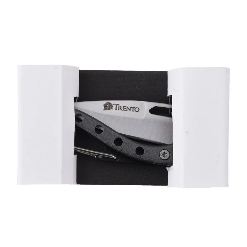 Cortaplumas tRENTO navaja Mini Llavero mosqueton pesca camping