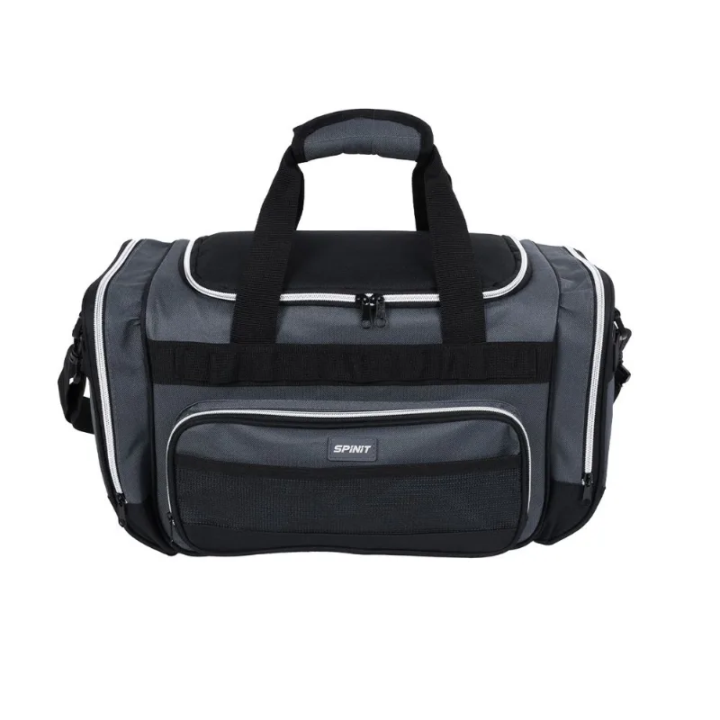 Bolso de pesca spinit + 4 cajas porta señuelos bolsillos