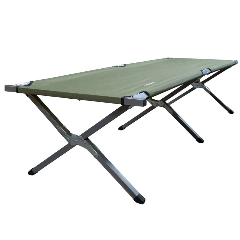 Catre cama plegable SPINIT 1,9m resistente camping