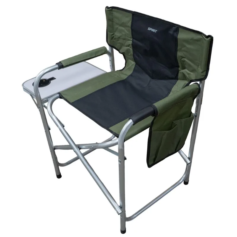 Sillon director SILLA plegable SPINIT aluminio bandeja posavasos