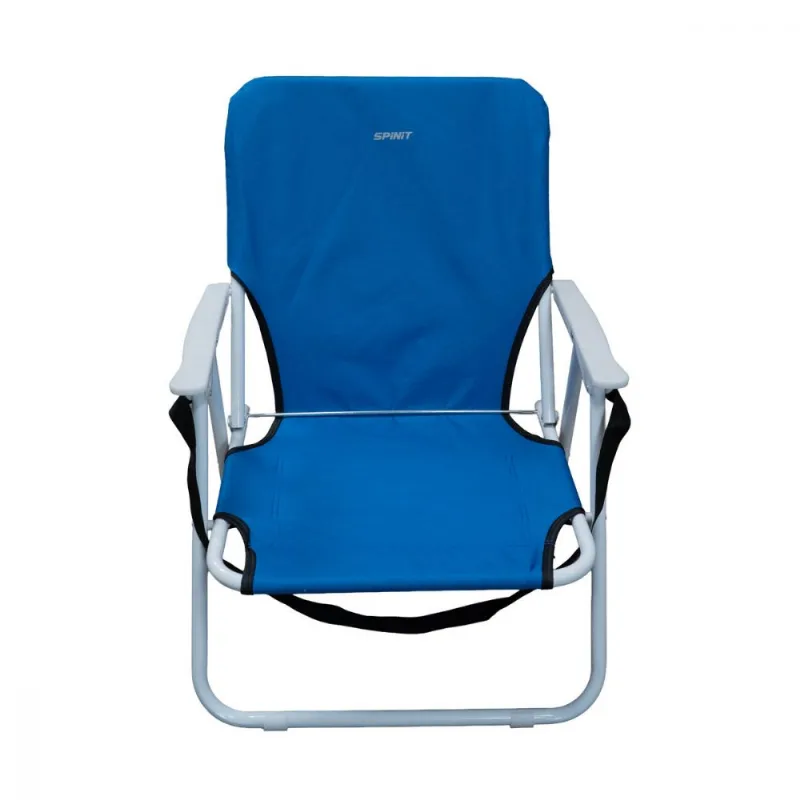 Spinit Silla playera Acero Baja 100 Azul