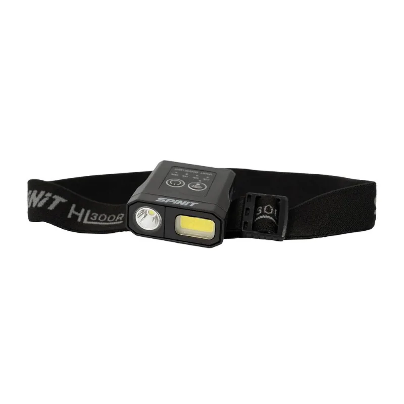 Linterna frontal minera recargable spinit HL300R