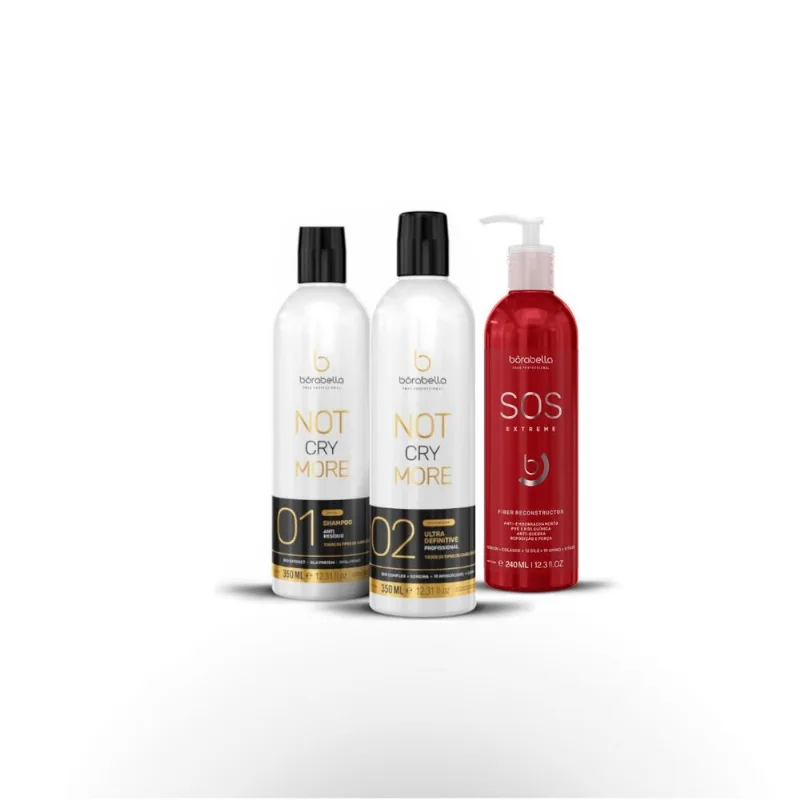 Progressiva Não Chore Mais Borabella 350ml + Sos Extreme