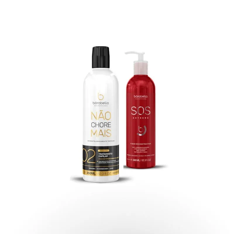 Progressiva Não Chore Mais Borabella 350ml + Sos Extreme