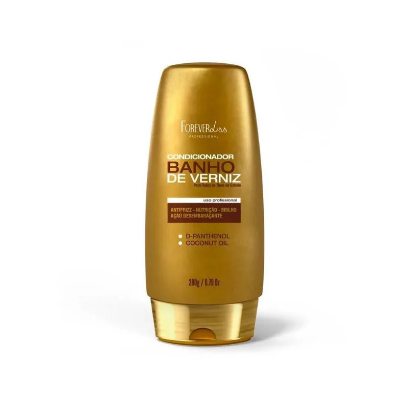 Condicionador Banho De Verniz Forever Liss 200g