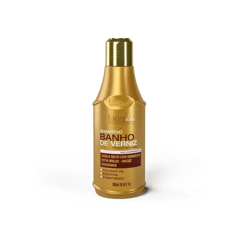 Shampoo Banho De Verniz Forever Liss 300ml