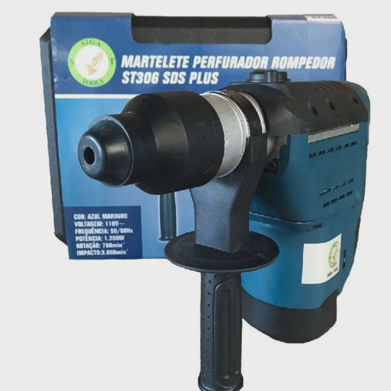 Martelete Perfurador/rompedor 7kg 1200w St306 Siga Tools