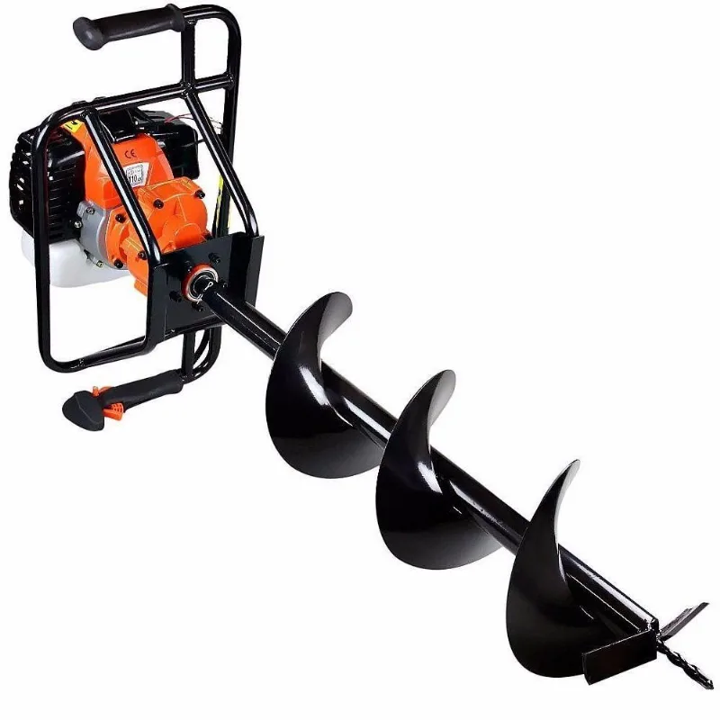Perfurador De Solo 52cc Com Broca 20x80cm - Vulcan