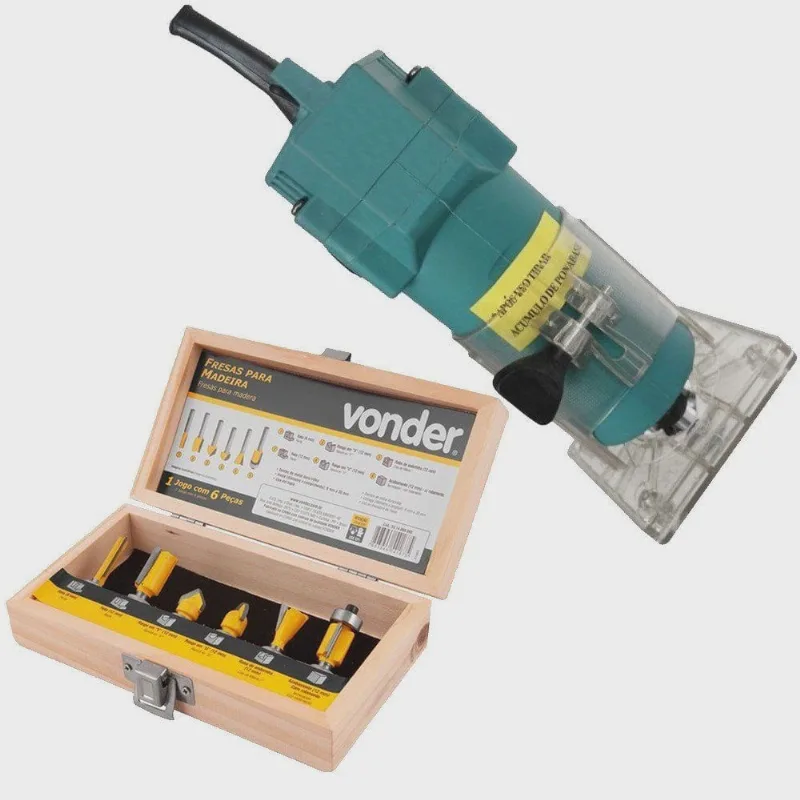 Tupia Manual 110 350w Com Jogo De Fresa