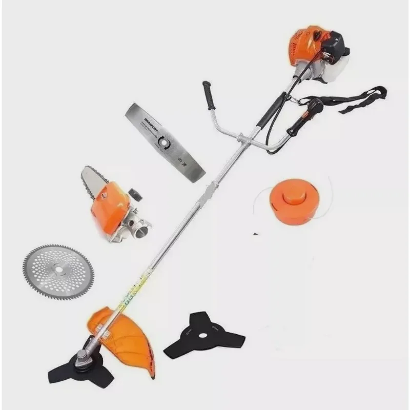 Roçadeira Multifuncional á Gasolina 3hp 63cc + Motopoda