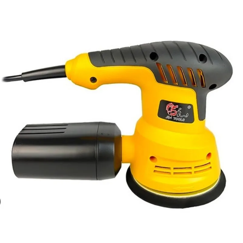 Lixadeira Profissional Roto Orbital Sa Sa 1017 Amarela 50hz/60hz 300w 110v