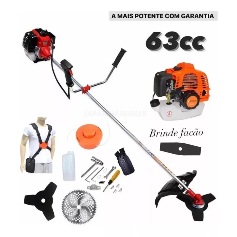 Roçadeira A Gasolina Profissional 58Cc-Tipo Sthil-