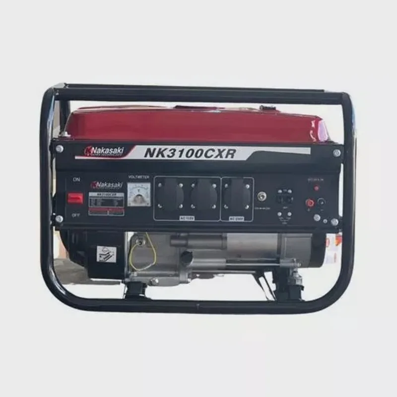 Gerador Portátil Nakasaki Nk3100cxr Bivolt 3.1 Kw Monofásico