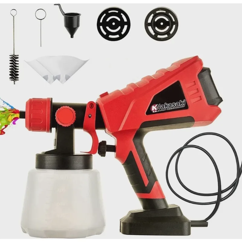 Pistola Pintura Elétrica Pulverizador Profissional 220v