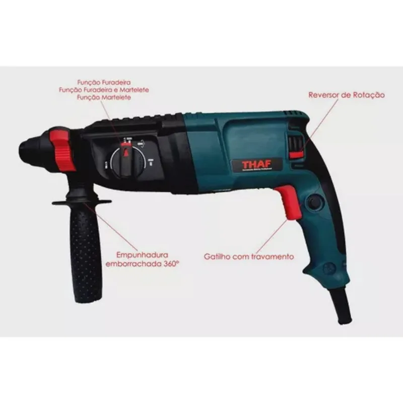 Martelete percutor thaf 800W H26F3 110V