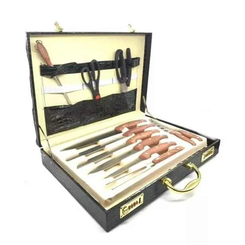 Kit Churrasco Cozinha Gril Chef 25 Pç Excelente De Presente