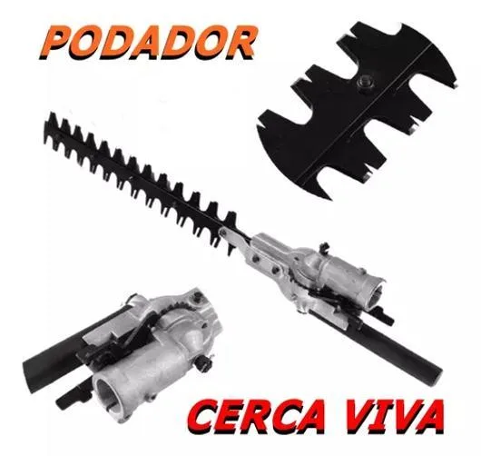 Podador Cerca Viva Roçadeiras Nakasaki 63cc 26mm 9 Estrias