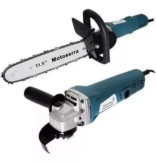 Adaptador De Serra Elétrica Motosserra 110v + Esmerilhadeira