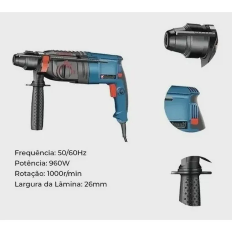 Furadeira De Impacto 13mm 860w Auto reverso Oferta Incrível