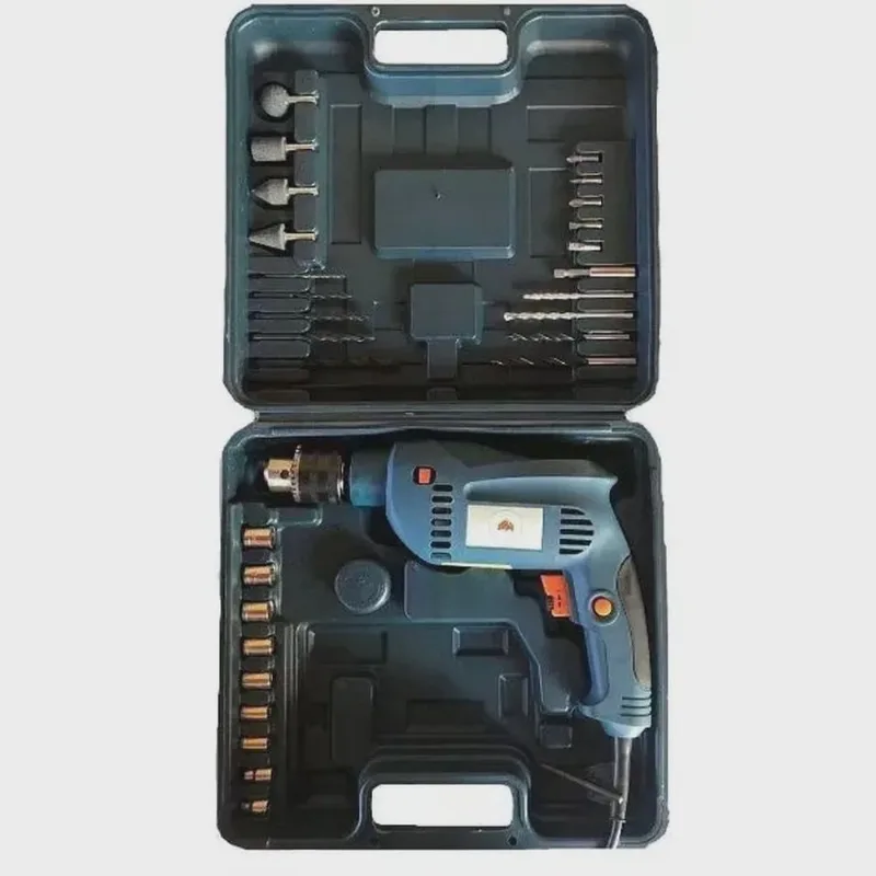 Furadeira Impacto 1/2 Songhe Tools 550w 110v Maleta De 28pçs