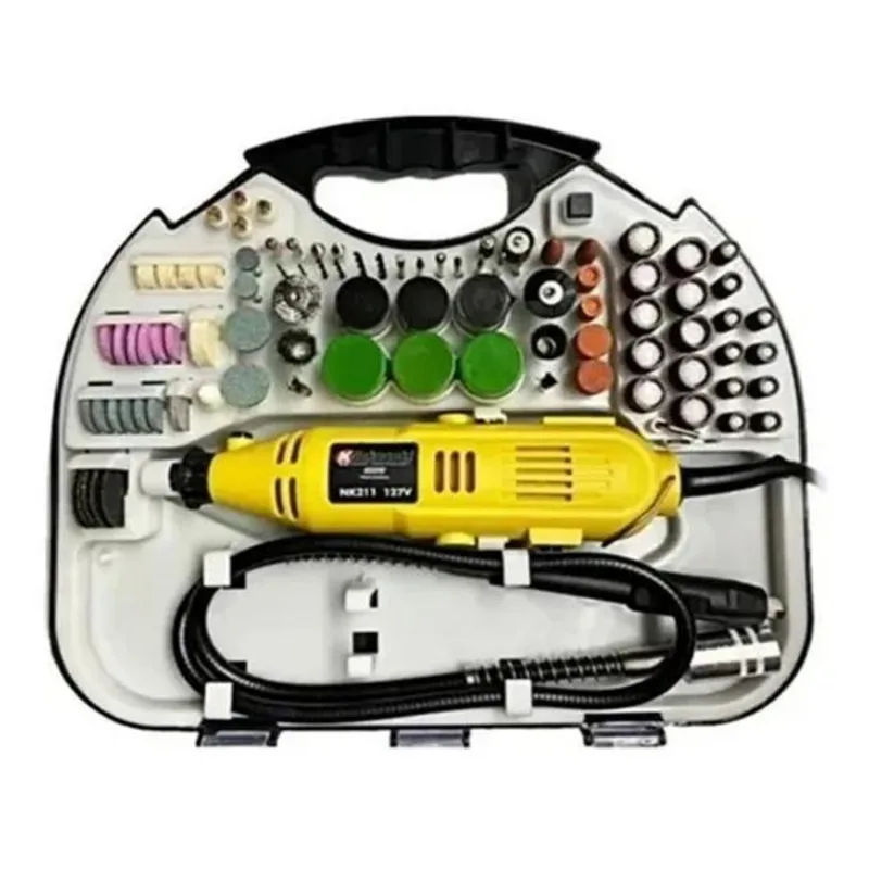 Kit Mini Retifica / Micro Retífica 212 Acessórios 300w 110v