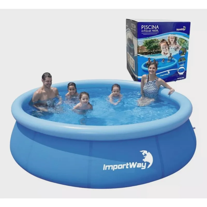 Piscina Inflável Com Borda 2490 Litros