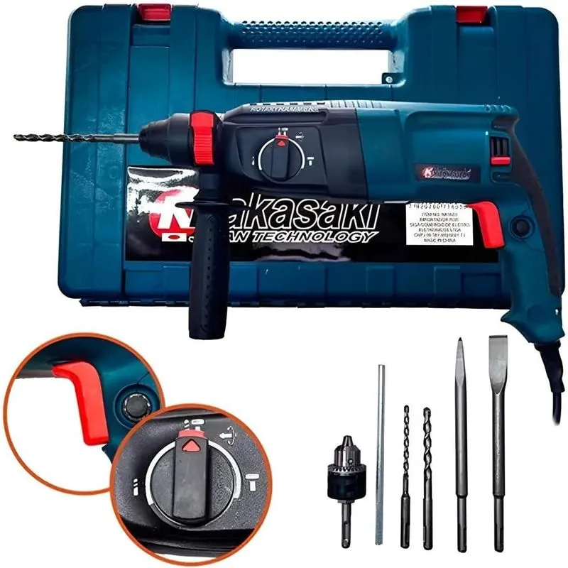 Furadeira De Impacto 220v Cabeça De Ferro