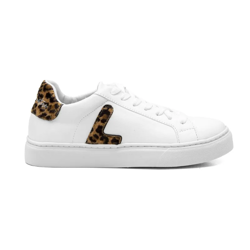 Tênis Sapatenis Feminino Casual Design Moderno Macio Caminhada Oncinha