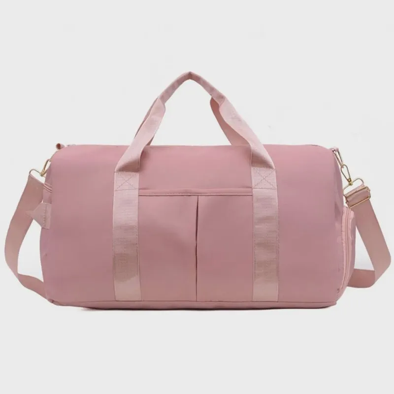 Bolsa para Academia com Porta Tênis e Alça Transversal