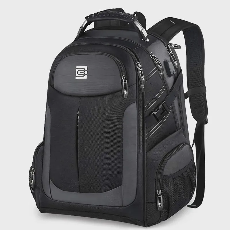Mochila Masculina Executiva Premium com Entrada USB e Fone de Ouvido