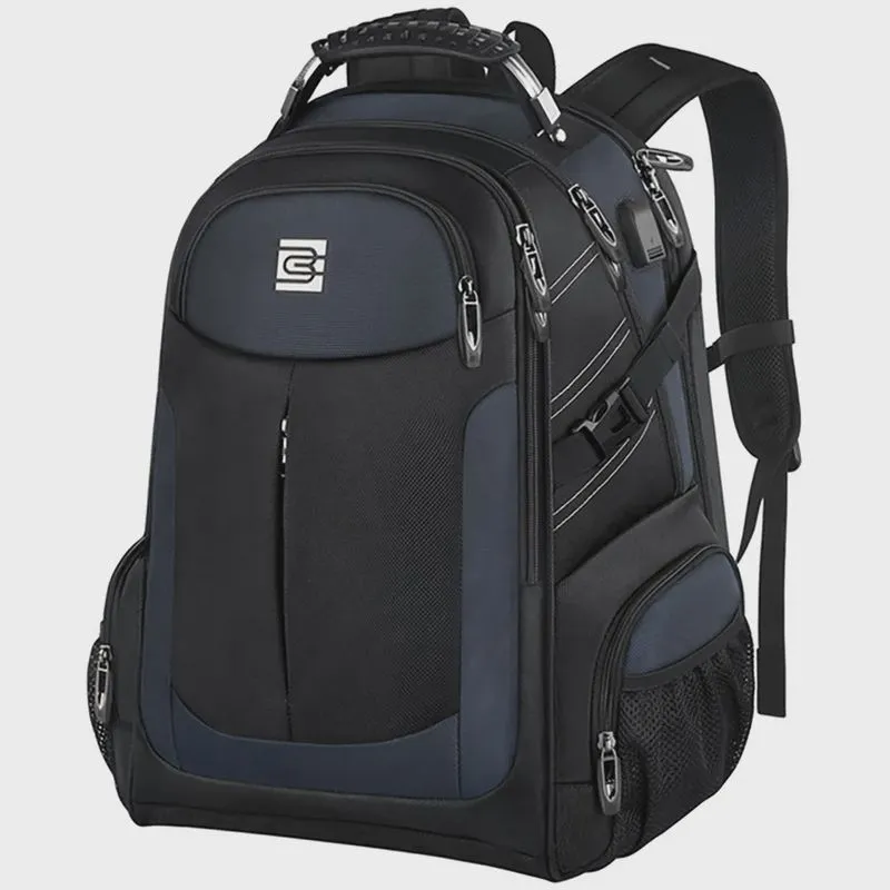 Mochila Masculina Executiva Premium com Entrada USB e Fone de Ouvido