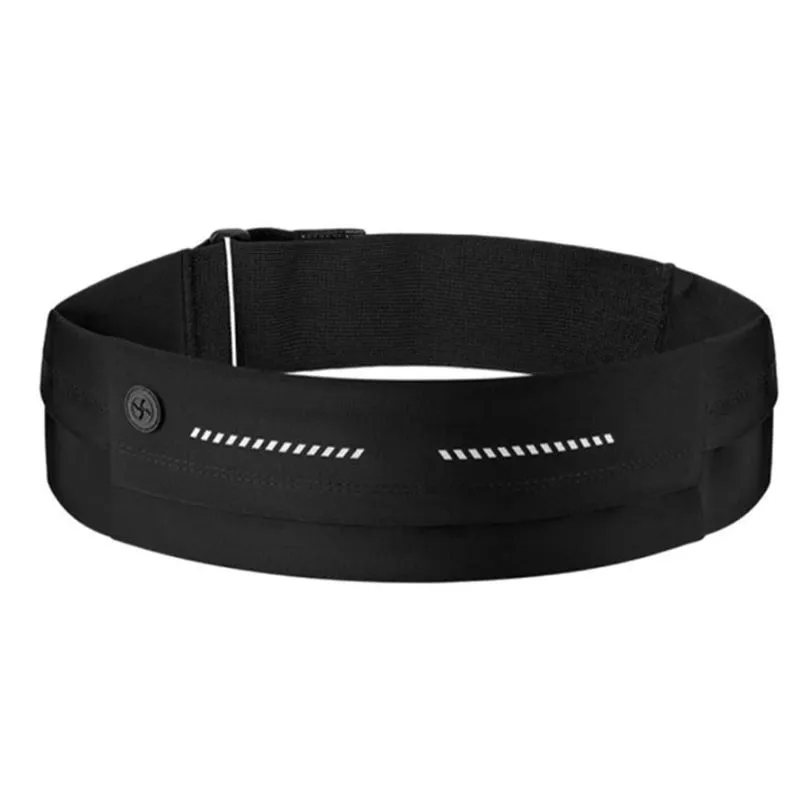 Pochete Para Cintura Slim Ajustavel Com Entrada Para Fone De Ouvido