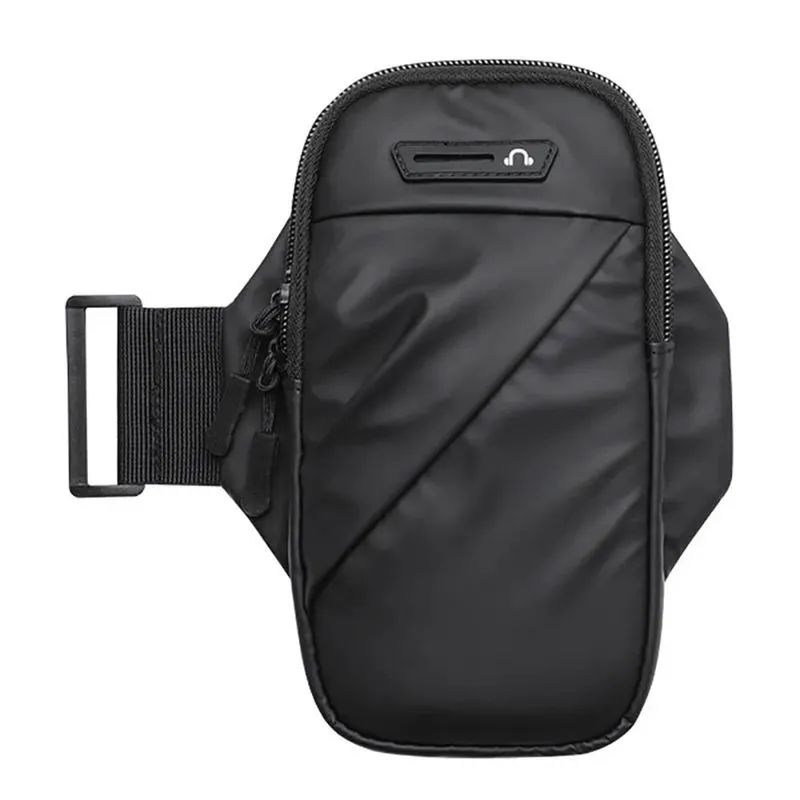 Pochete Braçadeira Com Suporte Para Smartphones E Saida Para Fone De Ouvido