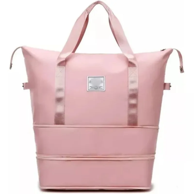 Sacola Viagem Compacta Com Expansor Duplo Jin Mao