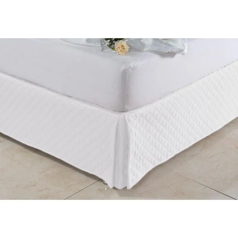 Saia Cama Box 1,28M Larg Viuva Matelasse Ultrassonico