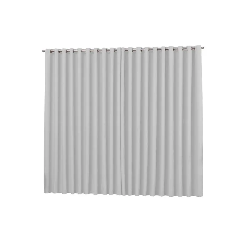 Cortina Blackout 3m X 2,8m Gelo Em Tecido Com Ilhós
