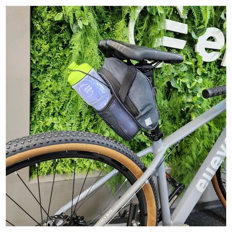 Bolsa Selim E Suporte Garrafa 1,8Lt Impermeável Com Ziper