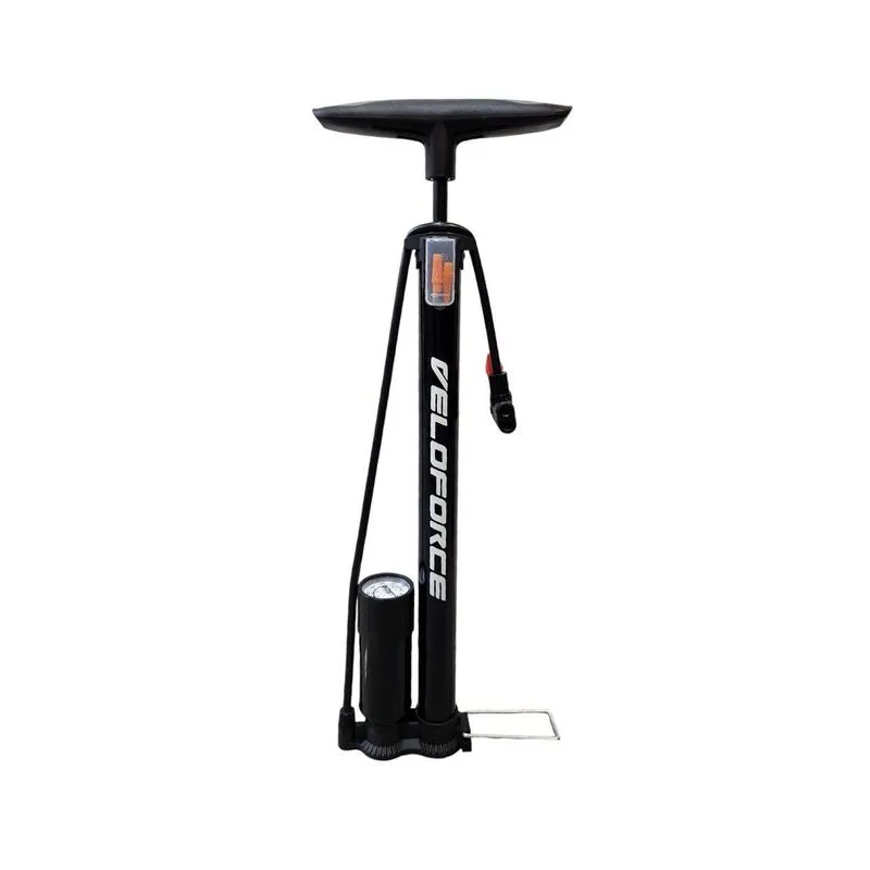 Bomba Bike Bicicleta Oficina Reversível Com Manometro 160psi