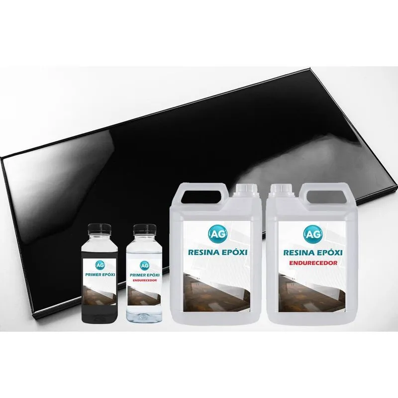 Kit Bancada de cor Sólida por M - Primer e Resina Epóxi ag