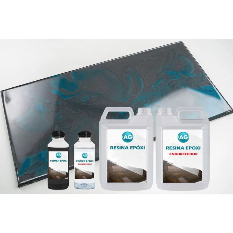 Kit Porcelanato Liquido Metálico Cinza Cetim / Turquesa