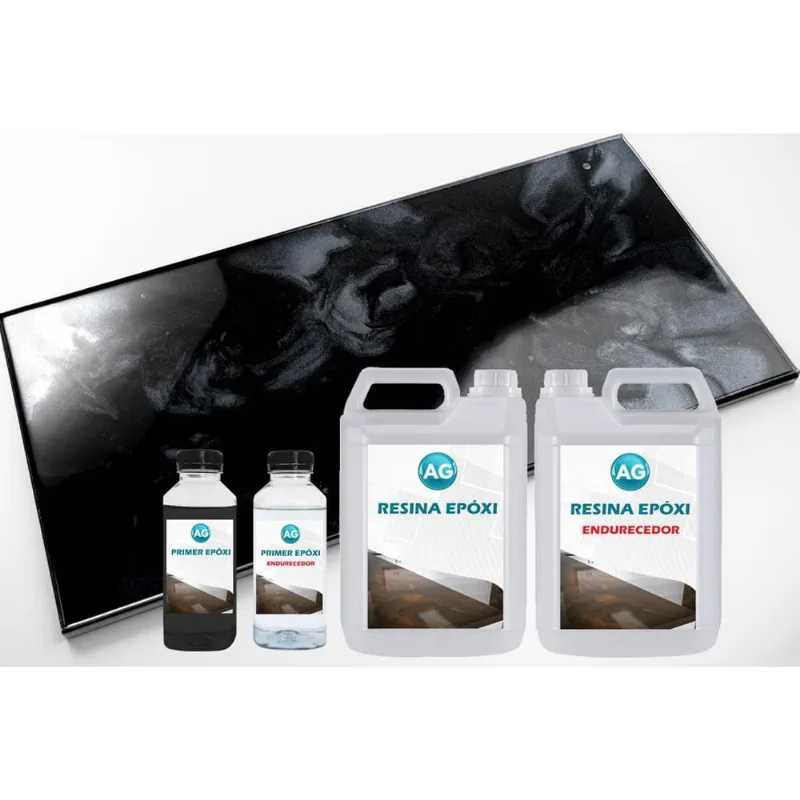 Kit Porcelanato Liquido Metálico Preto Profundo / Branco