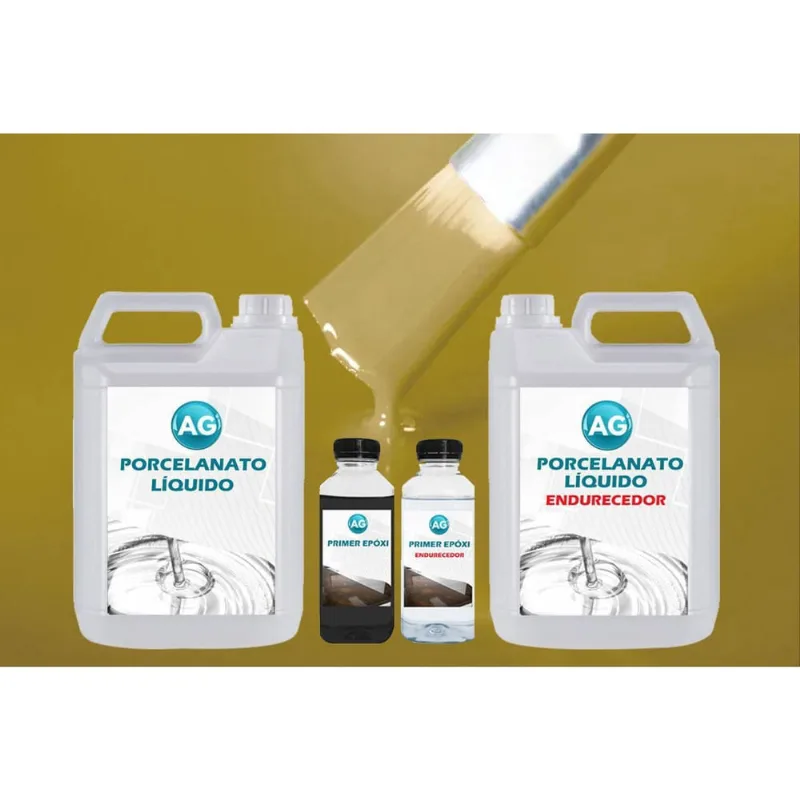 Kit Porcelanato Líquido + Primer - Concreto e Madeira