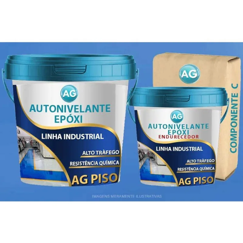 Autonivelante Industrial Azul Claro Ag - Ral5012 5Kg