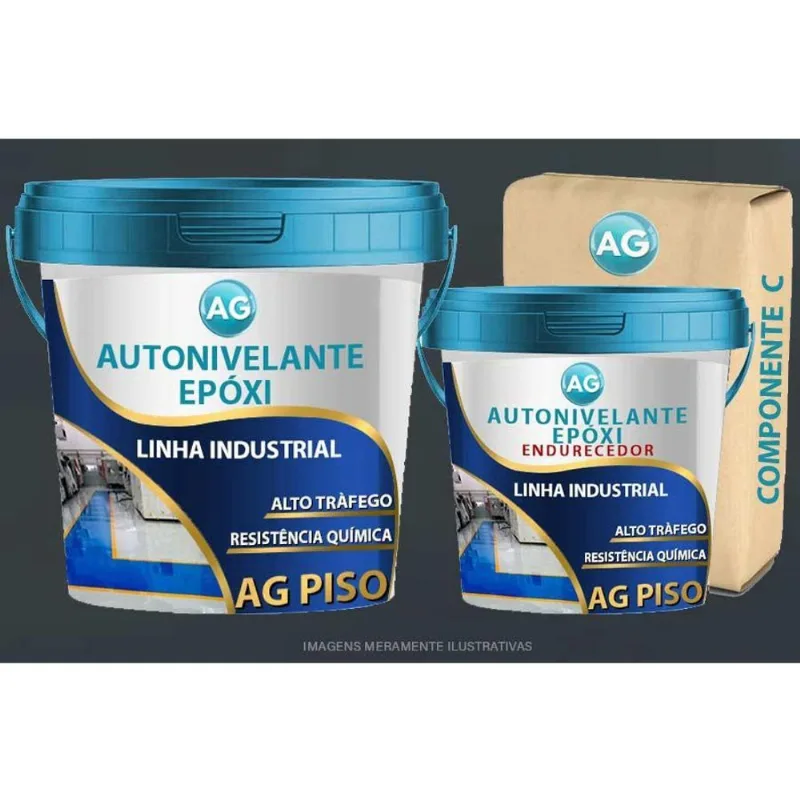 Autonivelante Industrial Cinza Antracite Ag - Ral7016 5Kg