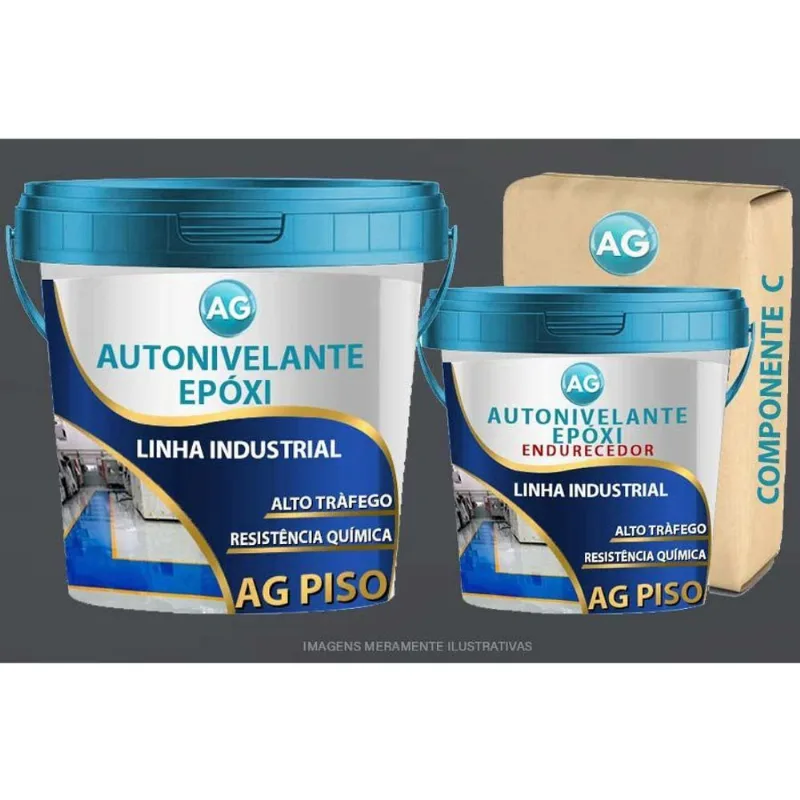 Autonivelante Industrial Cinza Ferro Ag - Ral7011 5Kg