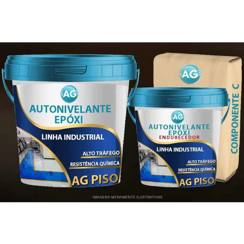 Autonivelante Industrial Preto Jato Ag - Ral9005 5Kg