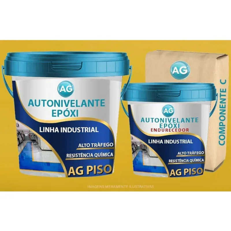 Autonivelante Industrial Sinal Amarelo Ag - Ral1003 5Kg