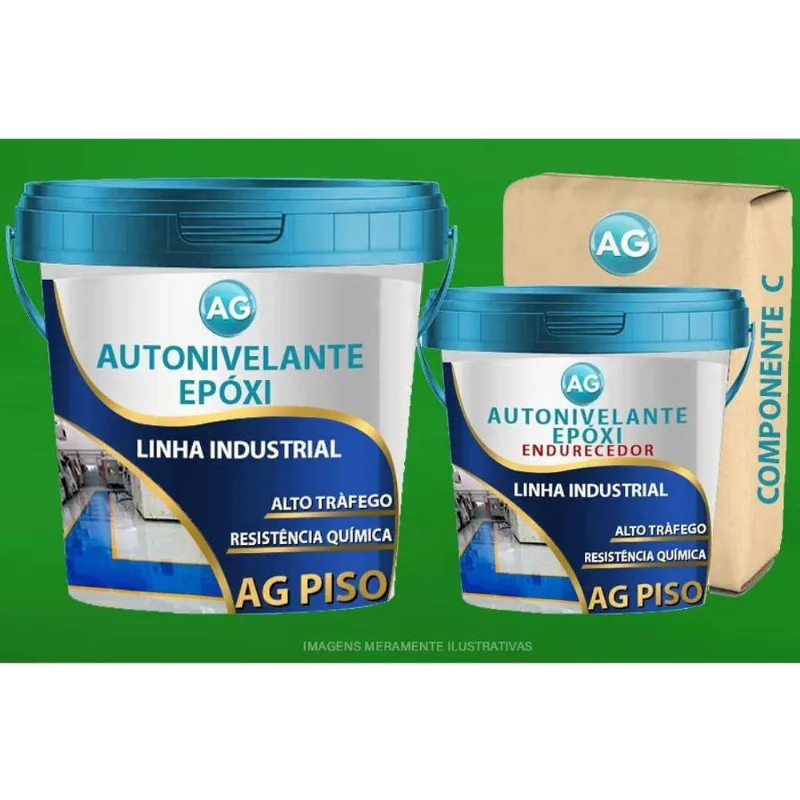 Autonivelante Industrial Verde Ag - Ral6037 5Kg