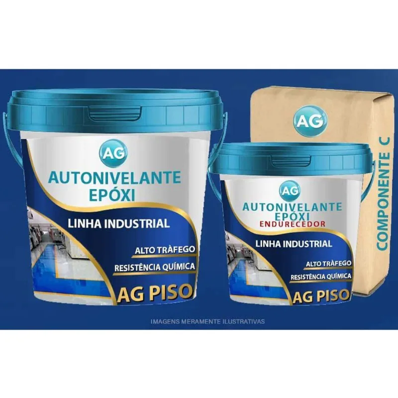 Autonivelante Industrial Azul Azure Ag - Ral5009 15Kg